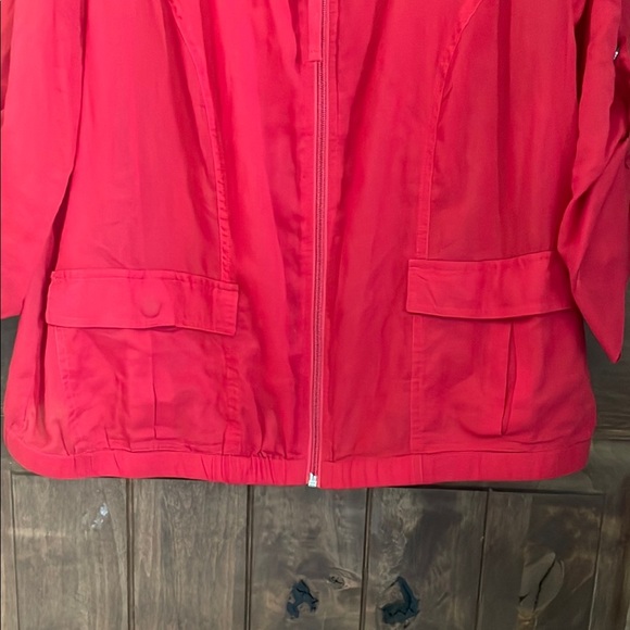 Torrid Red Jacket Casual Lightweight size 0 - Picture 4 of 6